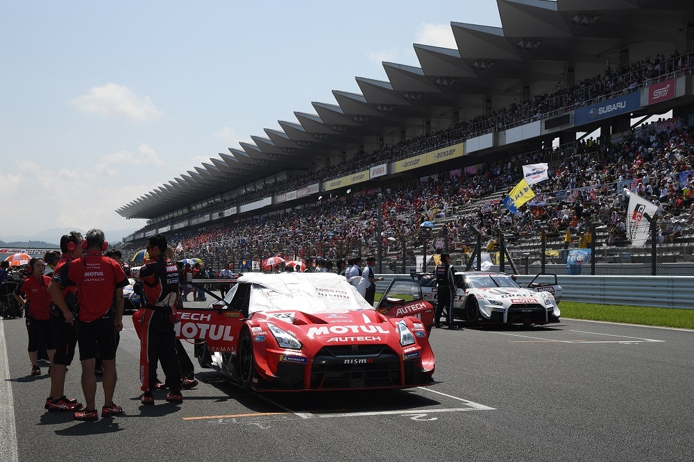 昨年SUPER GT 第5戦 500mile RACE スターティンググリッド
