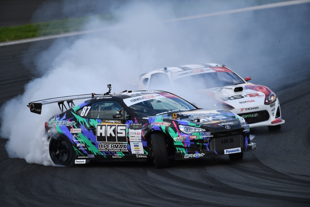 織戸VS谷口 夢のドリフト対決!!