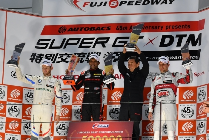 交流戦 RACE 2 表彰台