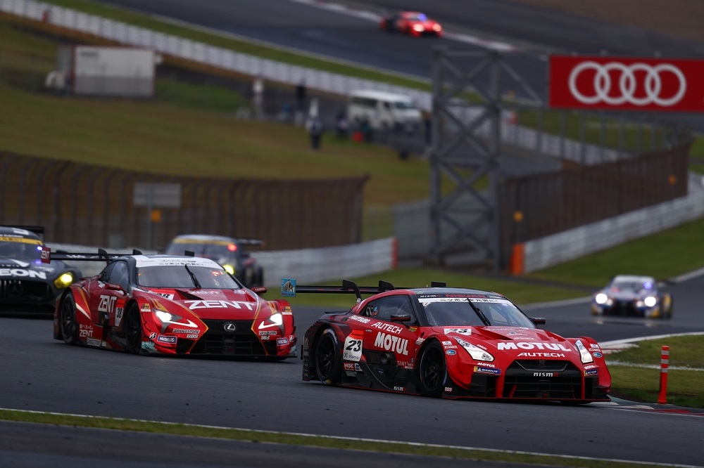 昨年SUPER GT 第2戦 GT500クラストップ争い