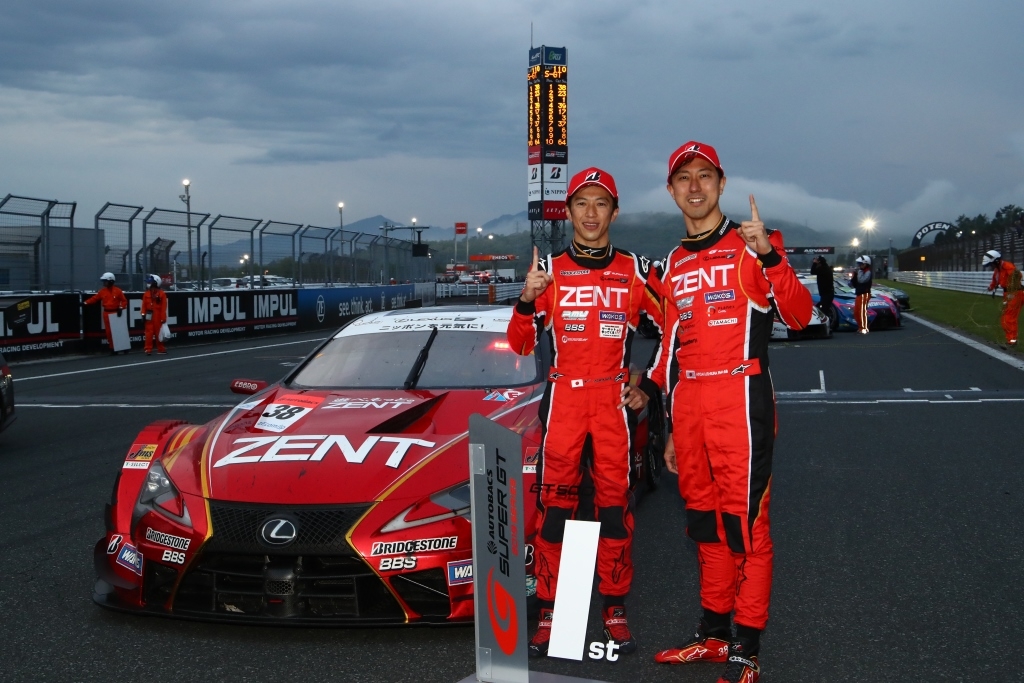 昨年SUPER GT第2戦優勝時のショット