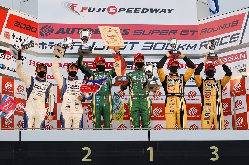 GT300クラス表彰式