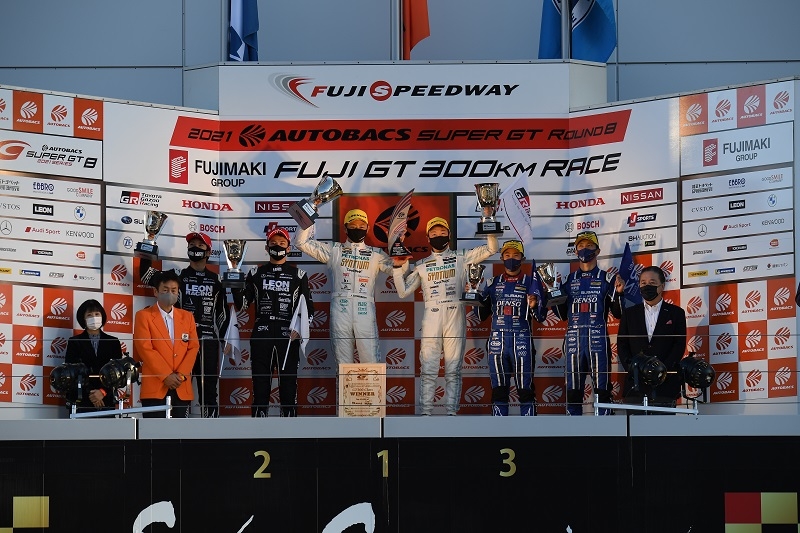 GT300クラス表彰式