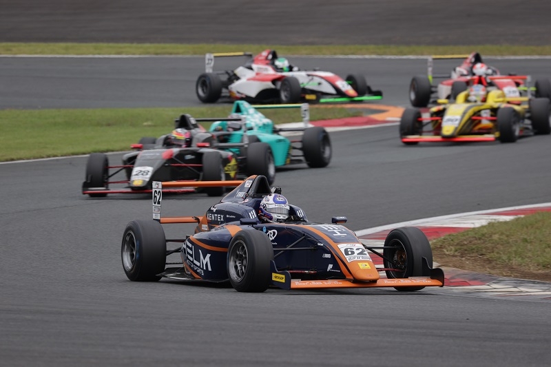 FIA-F4選手権第1戦優勝 #62 平木玲次 HELM MOTORSPORTS F110
