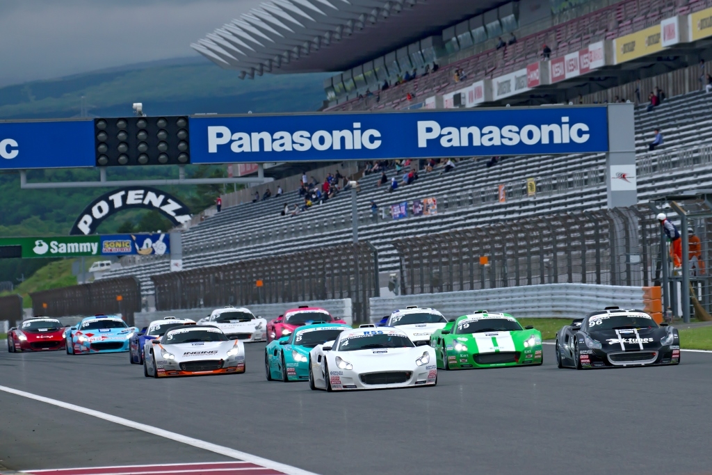 インタープロトシリーズ スタートの様子