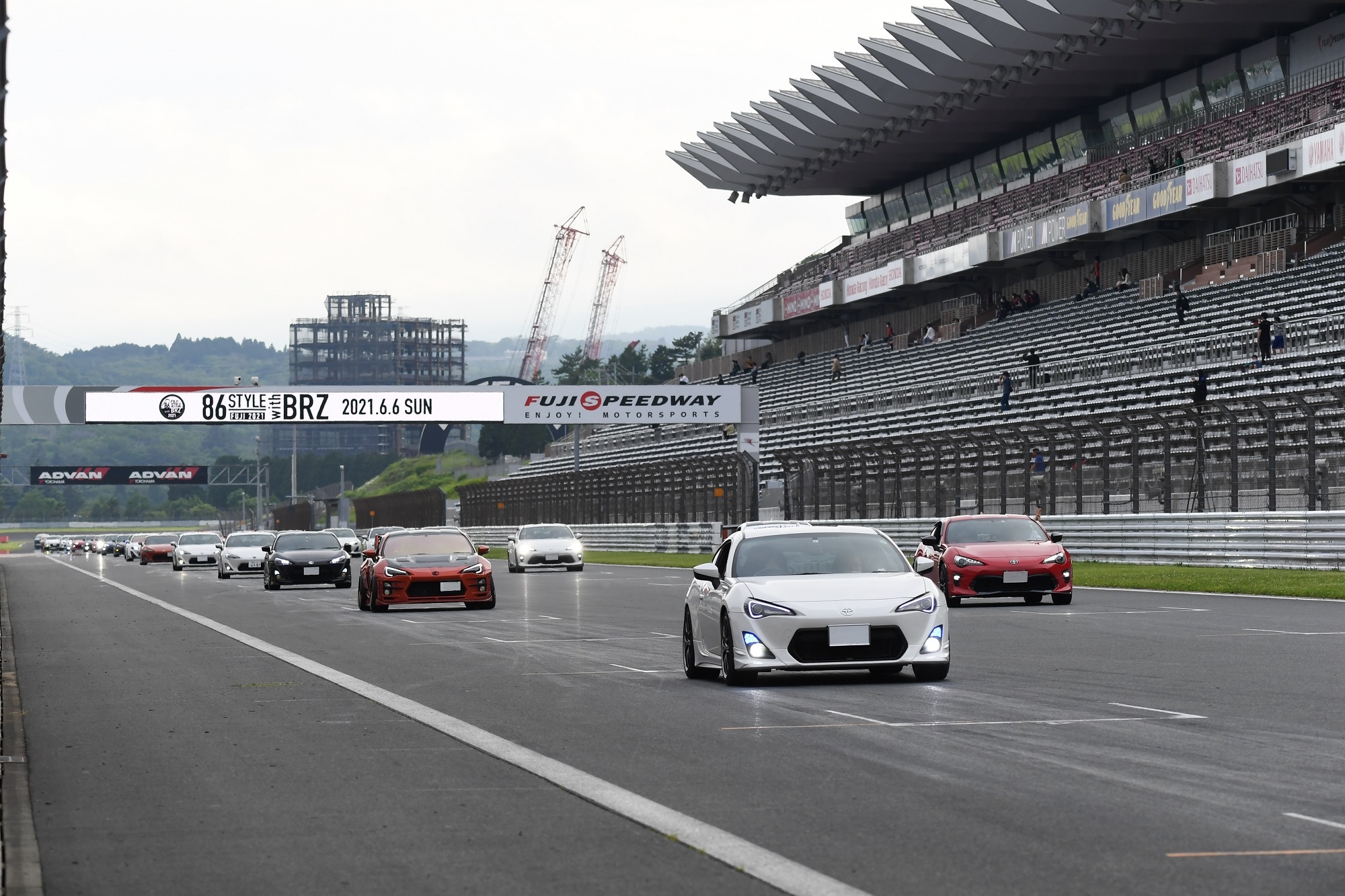 86&BRZパレードラン