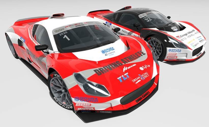 シミュレーター上でのインタープロトレーシングカー「kuruma」