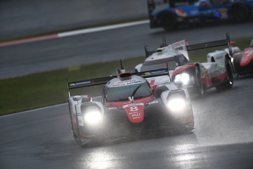 優勝した TOYOTA GAZOO Racing 8号車